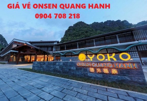 giá vé onsen quang hanh