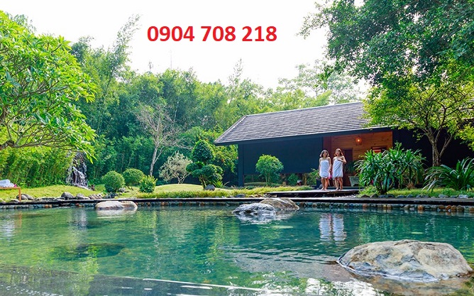 khu tắm khoáng nóng onsen kim bôi hòa bình