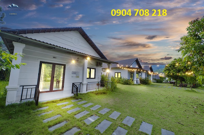 đồi cỏ thơm resort